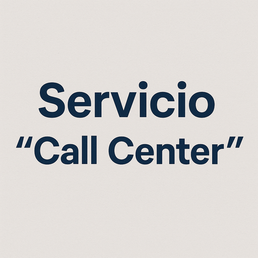 Servicio "Call Center"